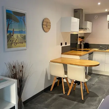 A 400 M Confort Terrasse Clim Parking 耶尔